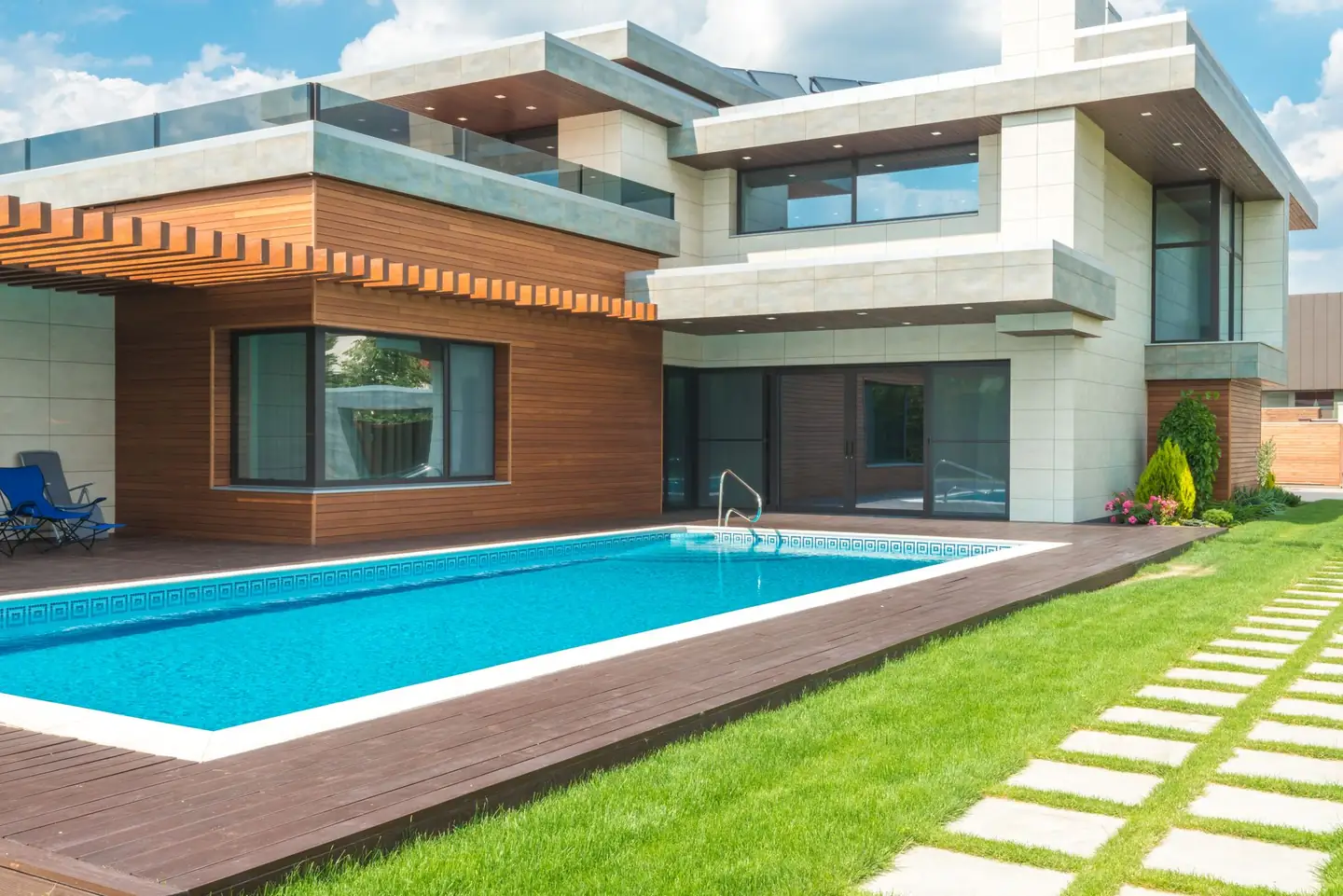 Swimming pool built in Neath, NSW